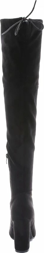 Weloveshoes SmileFavorites® Laarzen Met Hak - Suedine - Zwart - Maat 37 3 Weloveshoes SmileFavorites® Laarzen Met Hak - Suedine - Zwart - Maat 37