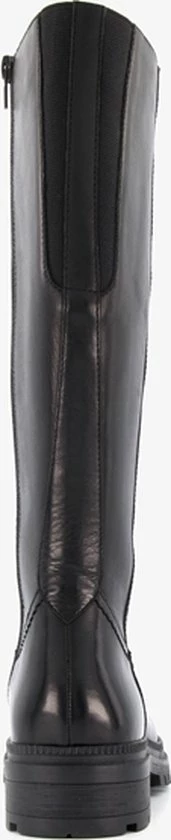 Hush Puppies Hoge Leren Dames Laarzen - Zwart - Maat 37 - Echt Leer 6 Hush Puppies Hoge Leren Dames Laarzen - Zwart - Maat 37 - Echt Leer - Afbeelding 4