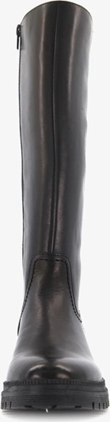 Hush Puppies Hoge Leren Dames Laarzen - Zwart - Maat 37 - Echt Leer 5 Hush Puppies Hoge Leren Dames Laarzen - Zwart - Maat 37 - Echt Leer - Afbeelding 3