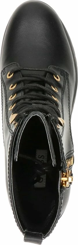 Guess Cabra Dames Veterboot - Zwart - Maat 38 8 Guess Cabra Dames Veterboot - Zwart - Maat 38 - Afbeelding 6
