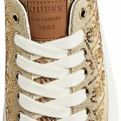 Guess JIANAA4 Dames Sneakers - Beige/Bruin - Maat 41 -Dames Winkel 299x840 12