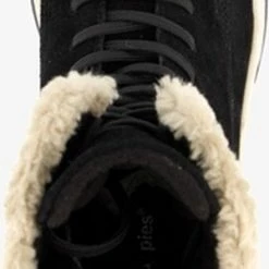 Hush Puppies Gevoerde Suede Dames Veterboots - Zwart - Maat 38 - Echt Leer 13 Hush Puppies Gevoerde Suede Dames Veterboots - Zwart - Maat 38 - Echt Leer -Dames Winkel 300x840 5