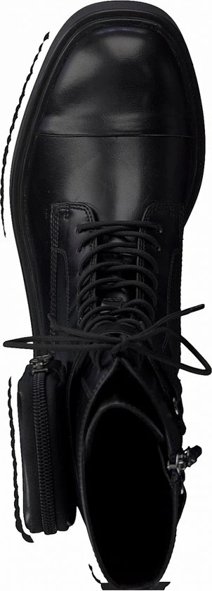 Tamaris Veterboots Zwart Imitatieleer 178127 - Dames - Maat 39 15 Tamaris Veterboots Zwart Imitatieleer 178127 - Dames - Maat 39 - Afbeelding 13