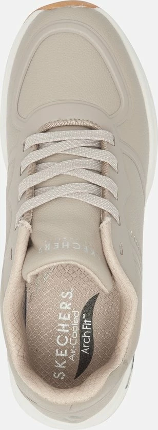 Skechers Arch Fit S-Miles- Mile Makers Dames Sneakers - Taupe - Maat 38 4 Skechers Arch Fit S-Miles- Mile Makers Dames Sneakers - Taupe - Maat 38 - Afbeelding 2