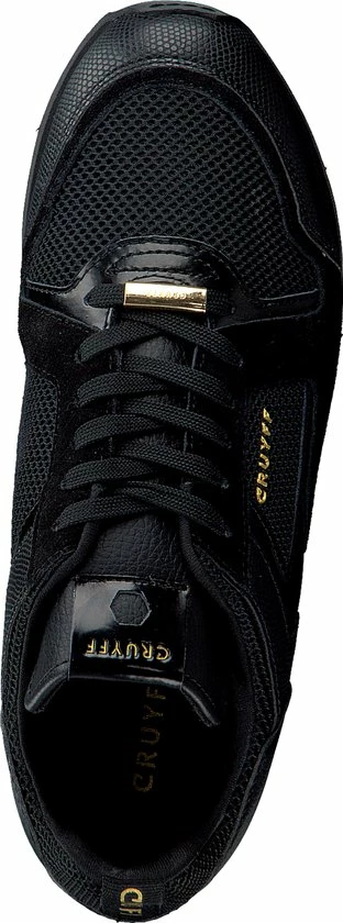 Cruijff Classics Cruyff Classics Dames Lage Sneakers Lusso - Zwart - Maat 42 12 Cruijff Classics Cruyff Classics Dames Lage Sneakers Lusso - Zwart - Maat 42 - Afbeelding 10