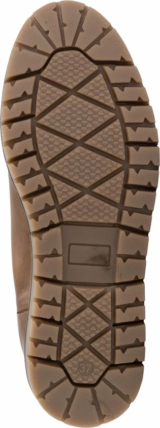 Travelin' Ruca Dames Leren Enkellaarzen - Stoere Chelseaboots - Cognac Bruin Leer - Maat 38 7 Travelin' Ruca Dames Leren Enkellaarzen - Stoere Chelseaboots - Cognac Bruin Leer - Maat 38 - Afbeelding 5