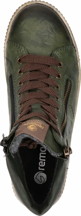 Remonte Dames Sneaker - Groen - Maat 39 8 Remonte Dames Sneaker - Groen - Maat 39 - Afbeelding 6