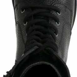 Manfield - Dames - Zwarte Leren Veterboots - Maat 40 16 Manfield - Dames - Zwarte Leren Veterboots - Maat 40 -Dames Winkel 318x840 7