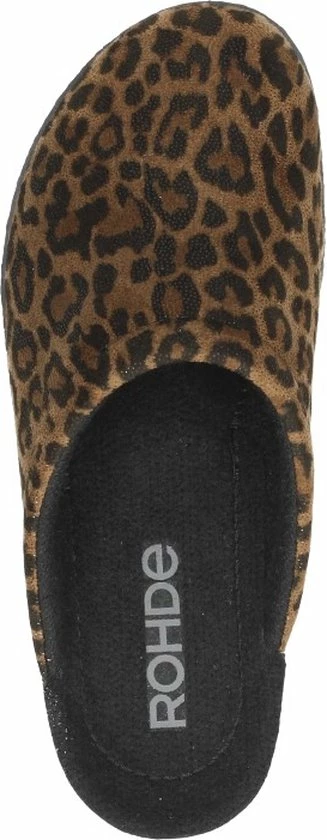 Rohde Neustadt-D Dames Pantoffels - Leopard - Maat 41 16 Rohde Neustadt-D Dames Pantoffels - Leopard - Maat 41 - Afbeelding 14