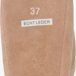 Thu!s Dames Spaanse Sloffen - Beige - Maat 37 - Pantoffels - Echt Leer -Dames Winkel 329x840 1