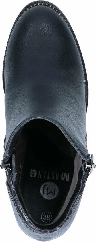 Mustang Zwarte Enkellaarzen Dames 37 7 Mustang Zwarte Enkellaarzen Dames 37 - Afbeelding 5