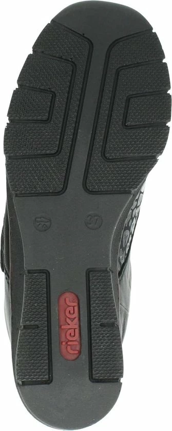 Rieker Instappers Zwart Synthetisch - Dames - Maat 39 9 Rieker Instappers Zwart Synthetisch - Dames - Maat 39 - Afbeelding 7