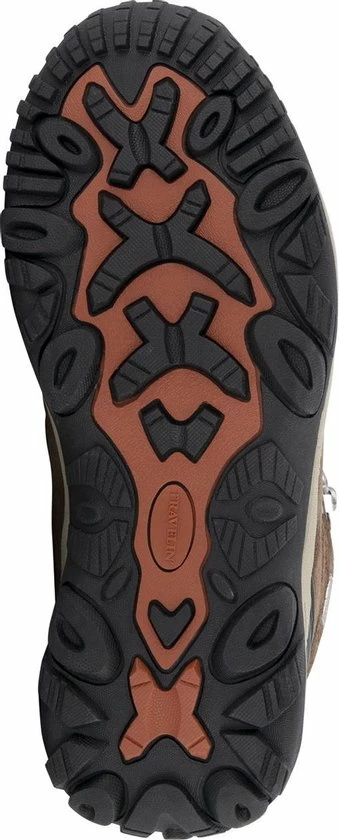 Travelin' Nyborg - Hoge Dames Wandelschoenen - Waterdicht En Ademend - Bruin Leer - Maat 42 7 Travelin' Nyborg - Hoge Dames Wandelschoenen - Waterdicht En Ademend - Bruin Leer - Maat 42 - Afbeelding 5