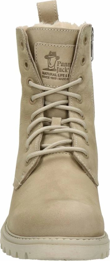 Panama Jack FRISIA B8 - Volwassenen VeterlaarzenHalf-hoge Schoenen - Kleur: Wit/beige - Maat: 38 5 Panama Jack FRISIA B8 - Volwassenen VeterlaarzenHalf-hoge Schoenen - Kleur: Wit/beige - Maat: 38 - Afbeelding 3