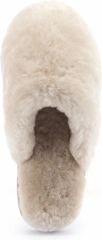 Warmbat Mungo Fur Dames Pantoffels - Stone - Maat 37 11 Warmbat Mungo Fur Dames Pantoffels - Stone - Maat 37 - Afbeelding 9