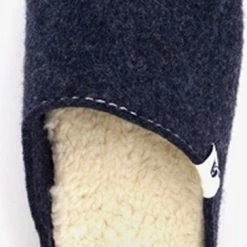 Hush Puppies Gevoerde Dames Pantoffels - Blauw - Maat 38 - Sloffen - Uitneembare Zool -Dames Winkel 364x840 3