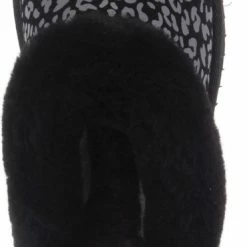 Warmbat Collie Dames Sloffen - Print Leopard Black - Maat 38 -Dames Winkel 371x840 3