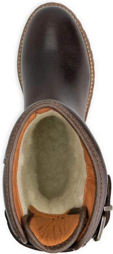 Travelin' Yukon Dames Outdoorlaarzen - Vibram Zool - Waterdicht - Wol Gevoerd - Donkerbruin Leer - Maat 39 11 Travelin' Yukon Dames Outdoorlaarzen - Vibram Zool - Waterdicht - Wol Gevoerd - Donkerbruin Leer - Maat 39 - Afbeelding 9