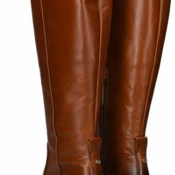 Fred De La Bretoniere 193010124 Hoge Laarzen - Dames - Cognac - Maat 38