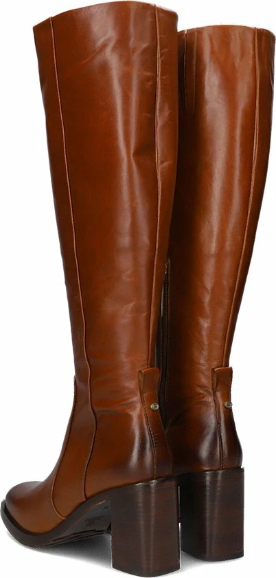 Fred De La Bretoniere 193010124 Hoge Laarzen - Dames - Cognac - Maat 38 3 Fred De La Bretoniere 193010124 Hoge Laarzen - Dames - Cognac - Maat 38