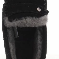 Warmbat Sloffen - Maat 41 - Vrouwen - Zwart/grijs -Dames Winkel 405x840