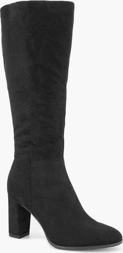 Graceland Zwarte Lange Laars Hoge Hak - Maat 39 4 Graceland Zwarte Lange Laars Hoge Hak - Maat 39 - Afbeelding 2