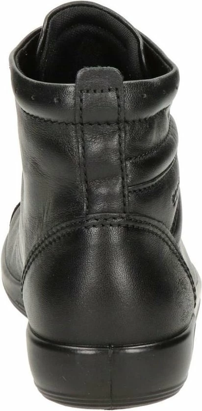 ECCO SOFT 2.0 Dames Veterboot - Zwart - Maat 41 7 ECCO SOFT 2.0 Dames Veterboot - Zwart - Maat 41 - Afbeelding 5