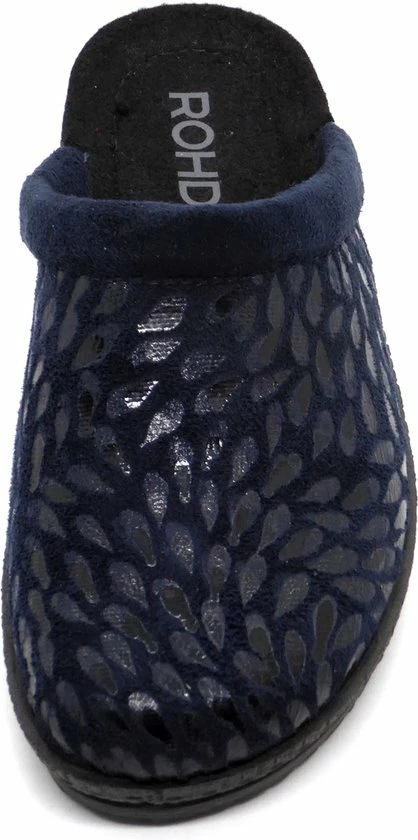 Rohde Dames Pantoffelmuil - 2456-56 Blauw - Maat 38 5 Rohde Dames Pantoffelmuil - 2456-56 Blauw - Maat 38 - Afbeelding 3