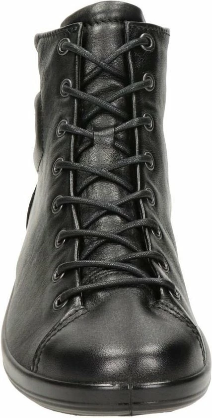ECCO SOFT 2.0 Dames Veterboot - Zwart - Maat 40 5 ECCO SOFT 2.0 Dames Veterboot - Zwart - Maat 40 - Afbeelding 3