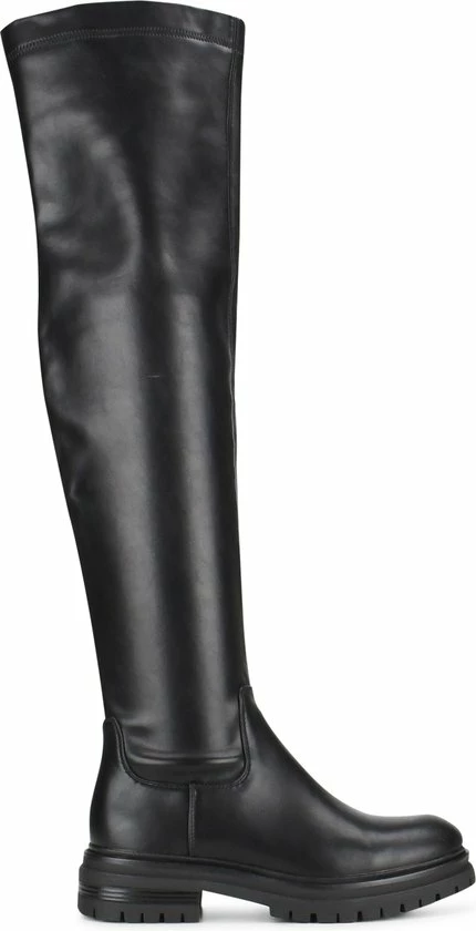 POSH By Poelman IZA Dames Overknee Laarzen - Zwart - Maat 38 3 POSH By Poelman IZA Dames Overknee Laarzen - Zwart - Maat 38