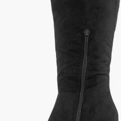 Graceland Zwarte Lange Laars Hoge Hak - Maat 39 11 Graceland Zwarte Lange Laars Hoge Hak - Maat 39 -Dames Winkel 437x840 3