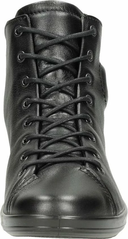 ECCO SOFT 2.0 Dames Veterboot - Zwart - Maat 41 32 ECCO SOFT 2.0 Dames Veterboot - Zwart - Maat 41 - Afbeelding 30