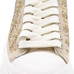 Guess JIANAA4 Dames Sneakers - Beige/Bruin - Maat 41 -Dames Winkel 458x840 3