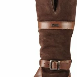 Horka Outdoorlaarzen Highlander Leer/suède Bruin/groen Maat 40 -Dames Winkel 468x840