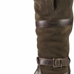 Horka Outdoorlaarzen Highlander Leer/suède Bruin/groen Maat 40