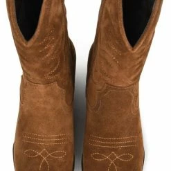 PS Poelman BABS Dames Western Laarzen - Donker Bruin - Maat 41 -Dames Winkel 475x840 1