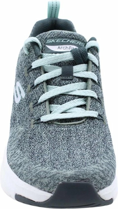 Skechers Arch Fit - Comfy Wave Dames Sneakers - Grey - Maat 38 5 Skechers Arch Fit - Comfy Wave Dames Sneakers - Grey - Maat 38 - Afbeelding 3