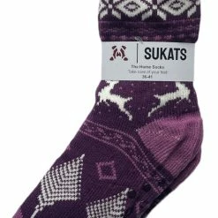 BLACK FRIDAY DEAL - Sukats® Huissokken - Homesocks - Maat 36-41 - Paars - Anti-Slip - Fluffy - Dames Huissokken - Variant 21 -Dames Winkel 483x840 1