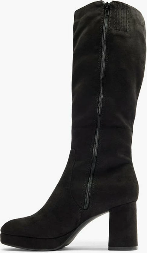 Graceland Lange Zwarte Laars Hoge Hak - Maat 37 5 Graceland Lange Zwarte Laars Hoge Hak - Maat 37 - Afbeelding 3