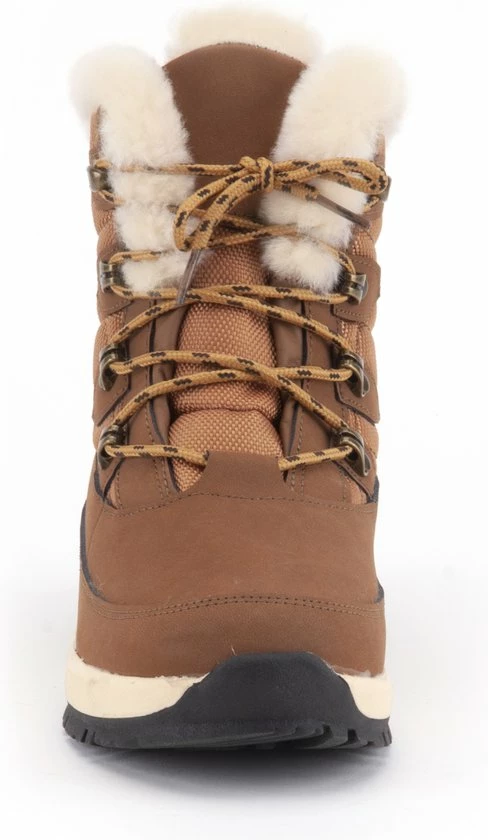 Warmbat Abbott Snowboots - Maat 39 - Vrouwen - Bruin - Crème - Geel 4 Warmbat Abbott Snowboots - Maat 39 - Vrouwen - Bruin - Crème - Geel - Afbeelding 2