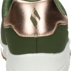 Skechers Uno Dames Sneaker - Groen - Maat 39 -Dames Winkel 514x840 5