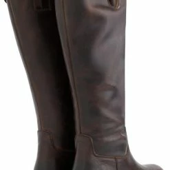 Travelin Daneborg - Leren Dameslaars - Wol Gevoerd - Donkerbruin Leer - Maat 40 -Dames Winkel 515x840 1