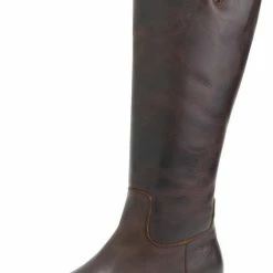 Travelin Daneborg - Leren Dameslaars - Wol Gevoerd - Donkerbruin Leer - Maat 40 -Dames Winkel 519x840