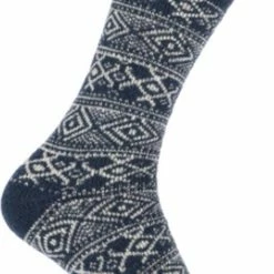 Sukats® Huissokken - Homesocks - 2 Paar - Maat 39-42 - Jeans - Wol - Warm - Winter -Dames Winkel 523x840