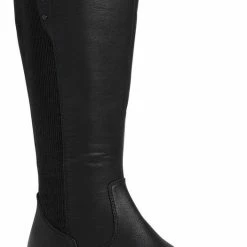 Jana Hoge Dames Laarzen - Zwart - Maat 41 -Dames Winkel 525x840 3