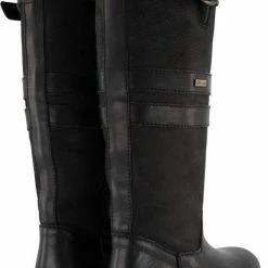 Travelin' Norway - Dames Wolgevoerde Outdoorlaars - Waterdicht En Ademend - Wandellaarzen - Zwart Leer - Maat 38 -Dames Winkel 526x840 2