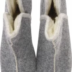 CM Comfort Vrouwen Canvas Harde Zool Pantoffels / Dichte Sloffen - 38650000 - Grijs - Maat 40 -Dames Winkel 528x840 5