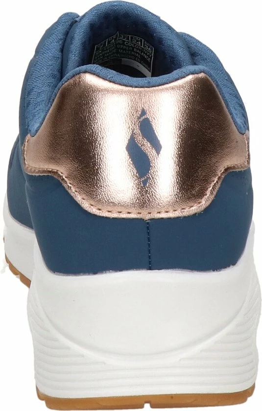 Skechers Uno Dames Sneaker - Blauw - Maat 40 7 Skechers Uno Dames Sneaker - Blauw - Maat 40 - Afbeelding 5