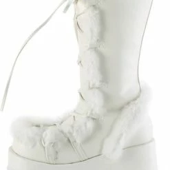 Demonia Plateau Laarzen -41 Shoes- CUBBY-311 US 11 Wit -Dames Winkel 547x840