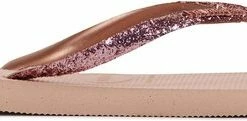 Havaianas Slippers / Teenslippers Dames - Slim Glitter II - Rose Goud - Maat 39/40